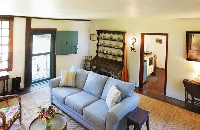 Charming Waterfront Cottage on Private Historic Property