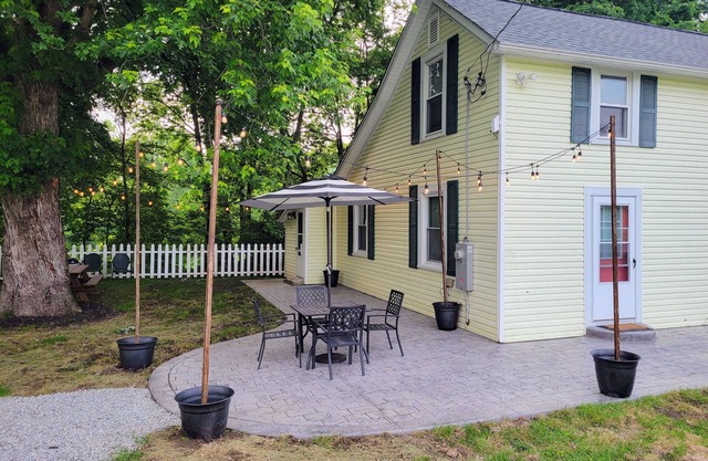 Charming Yellow Farmhouse by the River