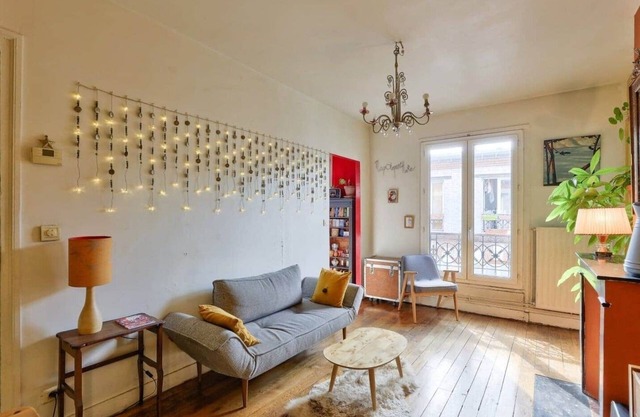 Chic T2, Contemporary, Paris 18, Bright, Wifi.