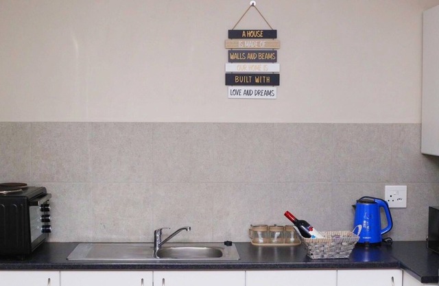 Close to the airport and the business hub of the area, quiet neighbourhood.