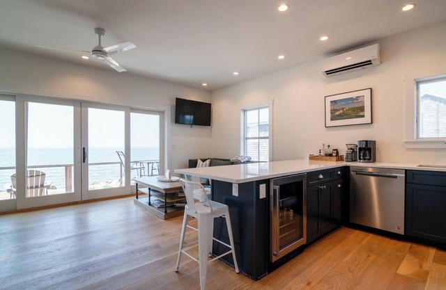 Coastal getaway with water views in every room