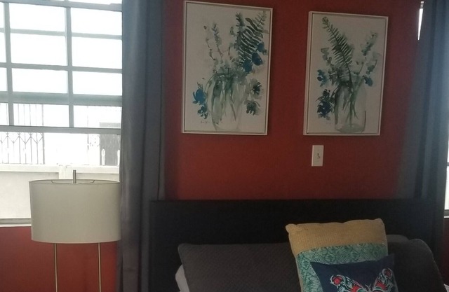 Comfy, cozy Studio in the back of the house +TV