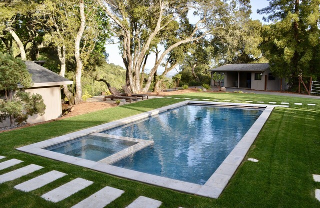 Contemporary Sonoma Hillside Home- Gated, Heated Pool/Spa & Guest House