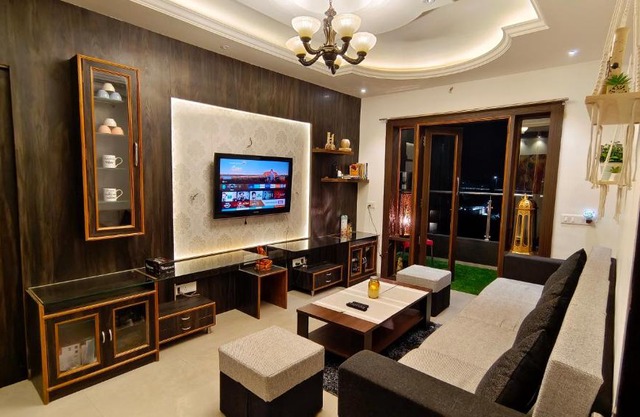 Cozy- Nest 2 BHK with Beautiful City View