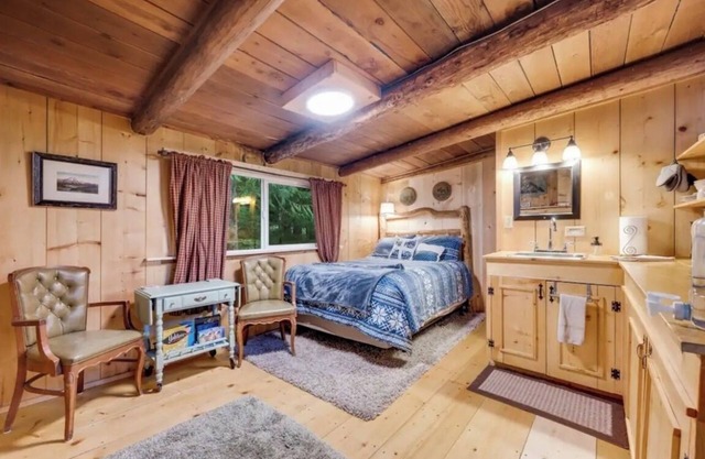 Cozy studio cabin less than a mile to Mt. Rainier entrance.