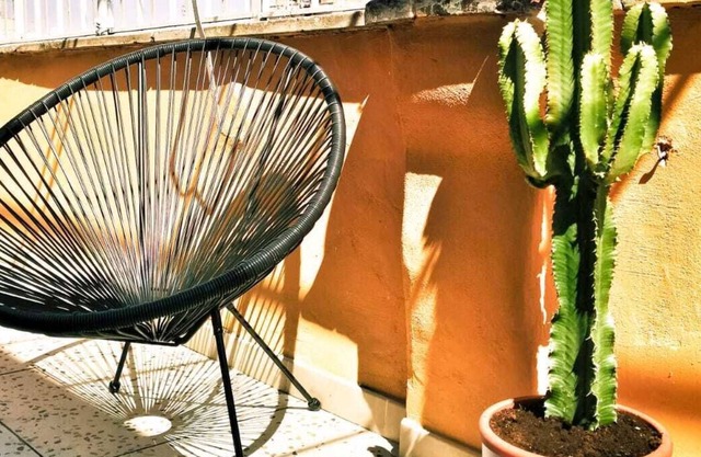 Cozy studio flat with sunny terrace - Mexican Style -