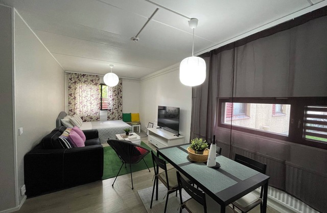 Cozy studio in beautiful Vantaa with fitness room