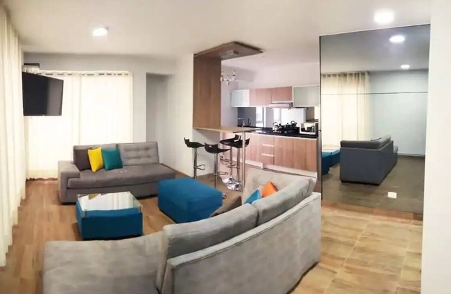 Departamento moderno bien equipado, San Borja