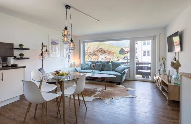 Design Appartment „Alpenglühen“ nahe Breitachklamm