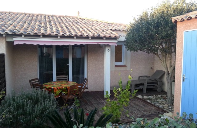 Detached house with terraces, garden and swimming pool.