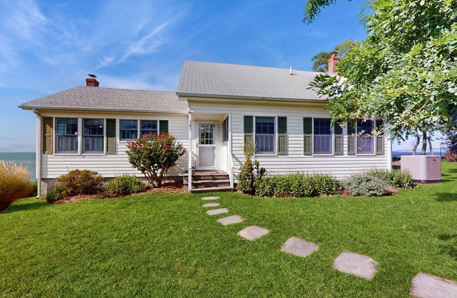 Dog-Friendly Beachfront Home w/Deck, Free WiFi, Ocean Views, & Wood Fireplace