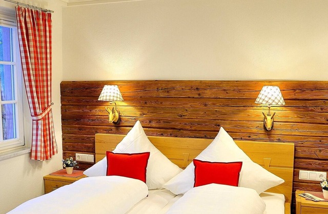 Doppelzimmer Allgäu mit WC und Dusche