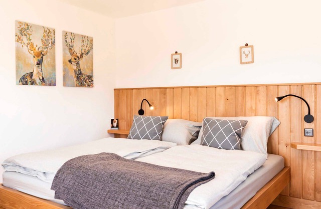 Doppelzimmer Wald - Gästehaus Drachennest