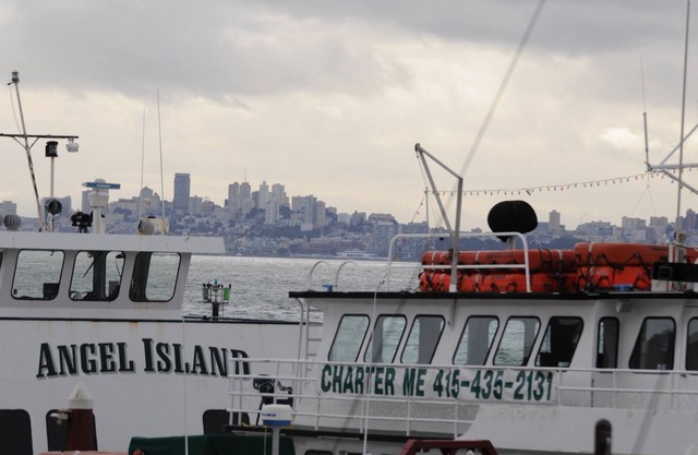 Downtown next to SF ferry
