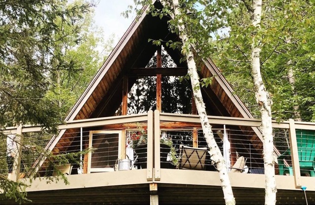 Dream A-Frame Cabin on Burntside Lake
