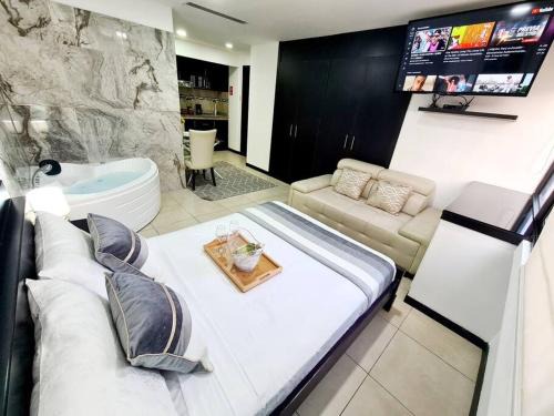 Ecusuites Habitación VIP con Jacuzzi Hidro