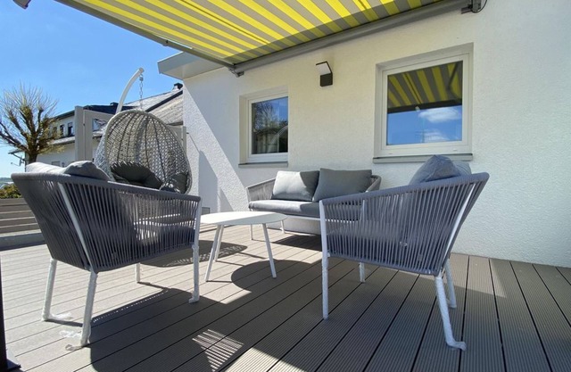 Eifel holidays starry sky - 6-bed apartment shower/toilet, sauna