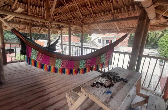 El kiosco en el aire