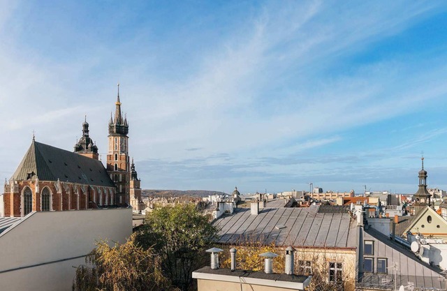 Elegant Penthouse with Iconic Church View