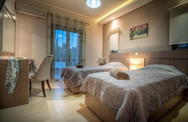 Elegant Zante Villa Villa Vatia 2 Private Pool Air Conditioning Sea View 2 Bedrooms Trag