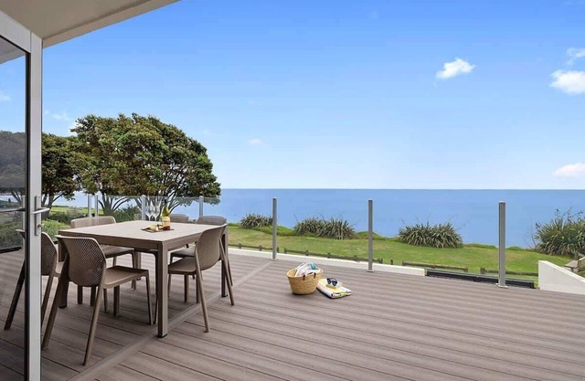 Elevated Beach House with Sea Views