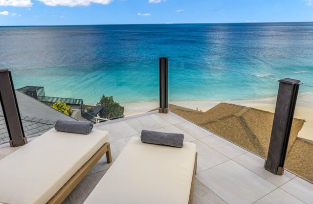 Elevated Beachside Charm with Living Area with Unmatched Caribbean Serenity