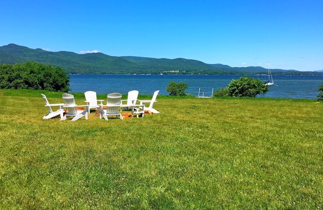 Elmtucket, a charming year round home on the shores of Lake Champlain