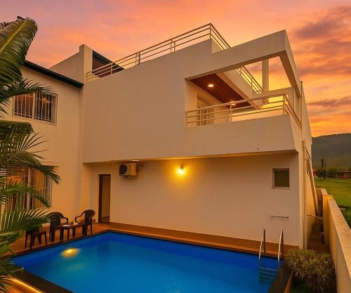 EMPYREAN STAY II 3BHK II SUPREME VILLA II FULLY AC II PRIVATE POOL Il