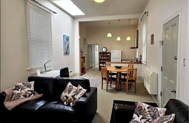 Enjoy stylish living, tranquil, stroll to river or town