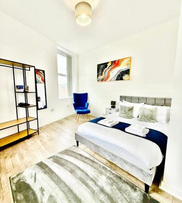 Executive 1BR - Quiet Location - Wifi & Kitchen