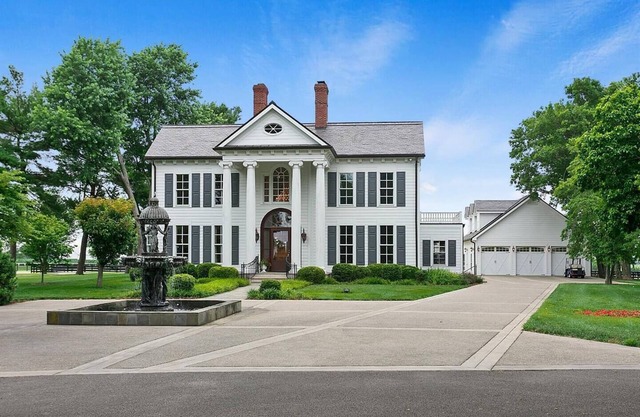 Experience luxury and history at Desmar Stables, a stunning 7,019 sq ft estate on 95 acres