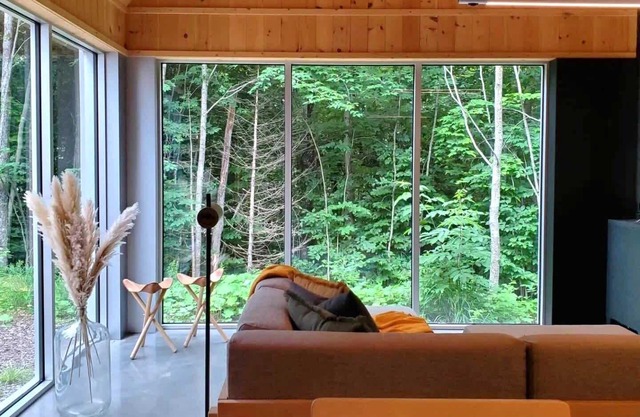 Experience Serenity Sauna, Trails, Lakes Await