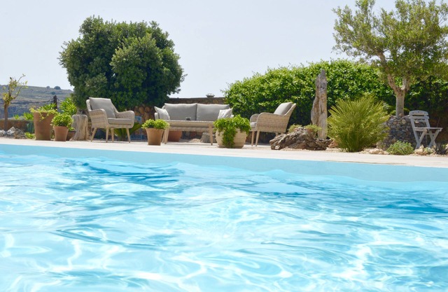 Exquisite Villa Kallisto - Unique Gardens & Pool, Stunning Sea & Mountain Views