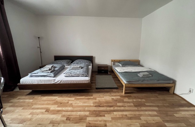 Family Apartment 1 for in Abertamy - near Plesivec Ski Slopes, bike/ski storage