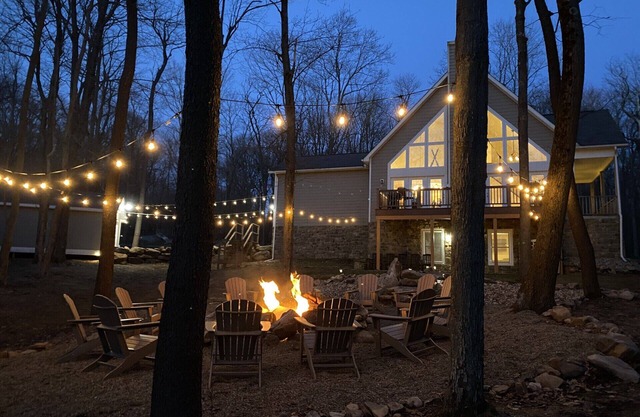 Family Friendly Mountain Getaway with Theater & Arcade in the Laurel Highlands