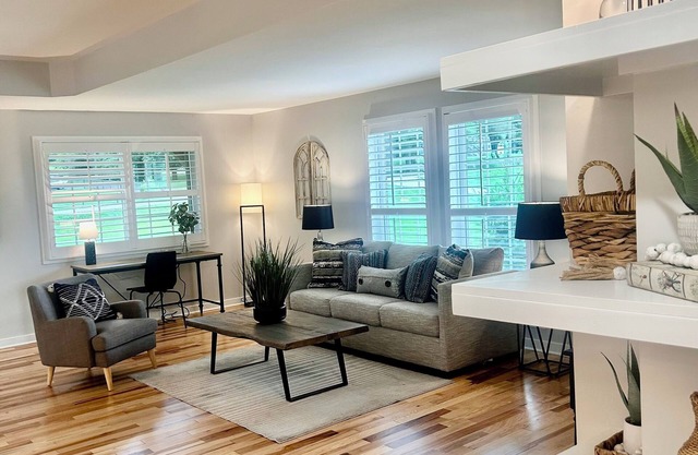 Family-friendly , charming 4-bedroom home with AC, WiFi and more !