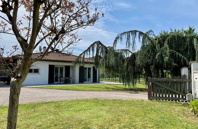 Family home with large garden and play area