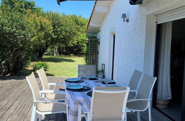 Family house near the lake of Cazaux - 3 bedrooms, enclosed garden