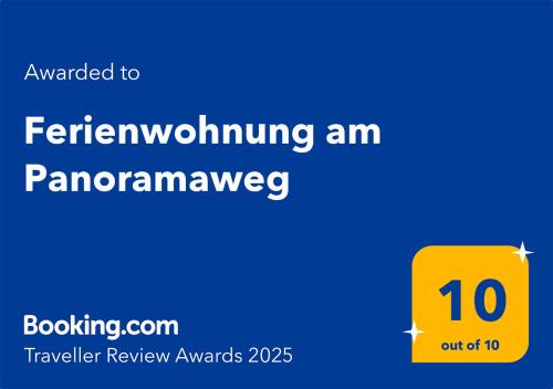 Ferienwohnung am Panoramaweg