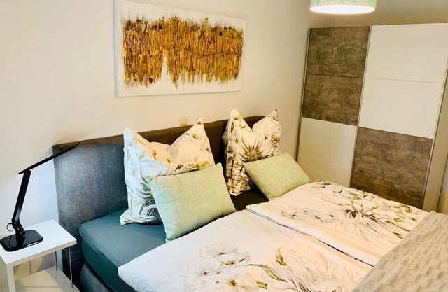 Ferienwohnung, 50qm mit Gartenterrasse, 1 Schlafzimmer, max. 3 Personen