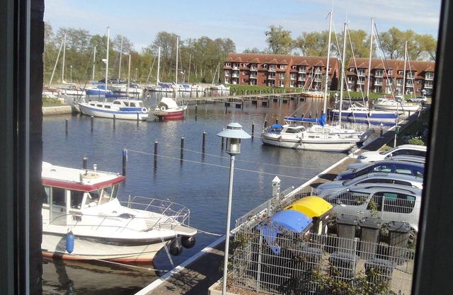 FEWO bis 2 Pers. inmitten den Yachthafens Ueckermünde, Stettiner Haff, Ostsee
