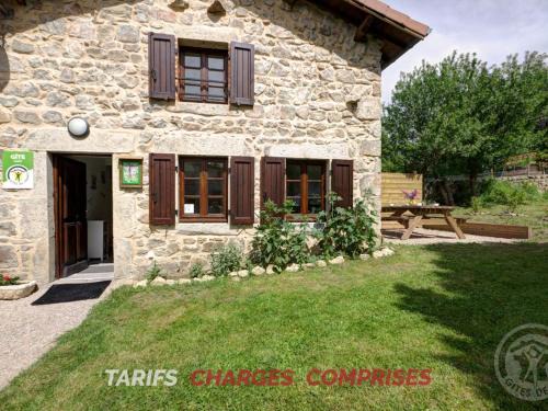 Gîte chaleureux en pierres, 4 pers, animaux admis - FR-1-496-59