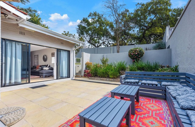 Garden Serenity Home | Pool and Indoor Fireplace
