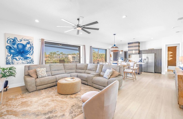 Gertrude's | Resort-like home & pool, 500ft to private beach access and Siesta's whitest sand!