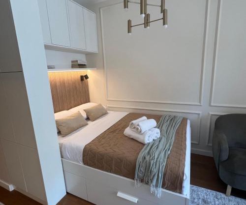 Golden Olive Boutique Studio Apartment with Private Parking