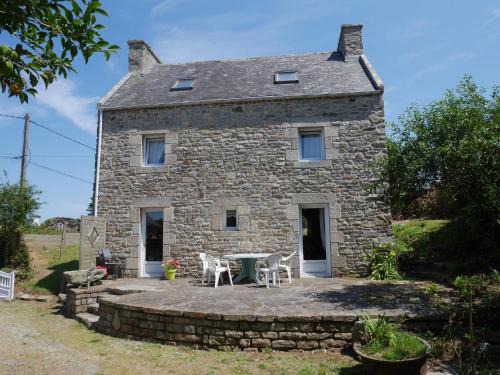 Granite stone house with fireplace, Plouguerneau
