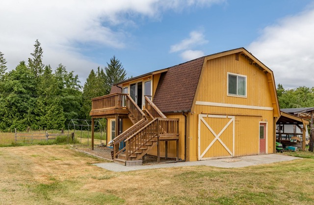 Guemes Island studio on woodlands