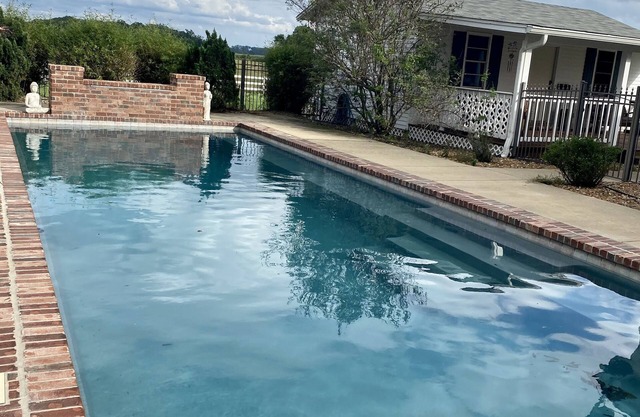 Guesthouse with Pool & Pond on a Farm