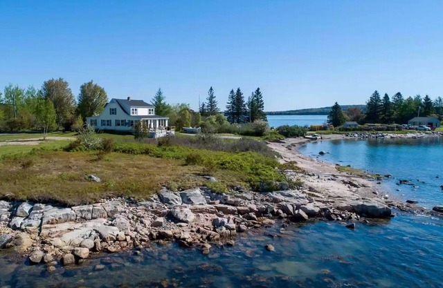 Have an unforgettable getaway at a family sized beach house with private beach!