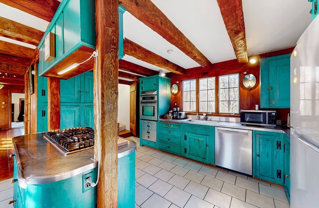 Historic acreage with mountain views, antique finishes, & orchard - dog-friendly